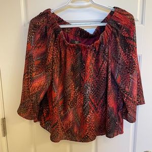 Off the shoulder blouse